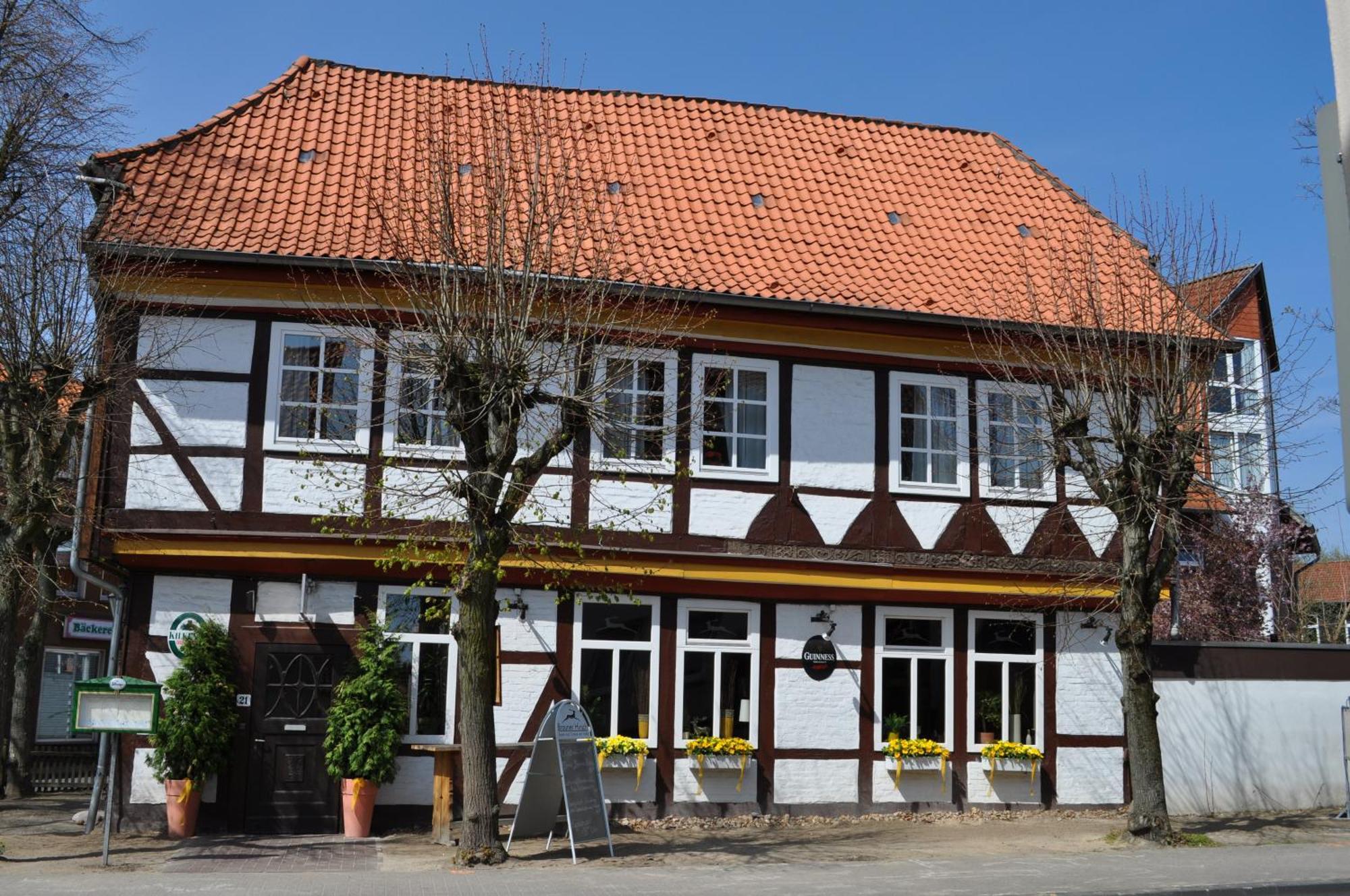 Apartment Brauner Hirsch Celle Exterior foto